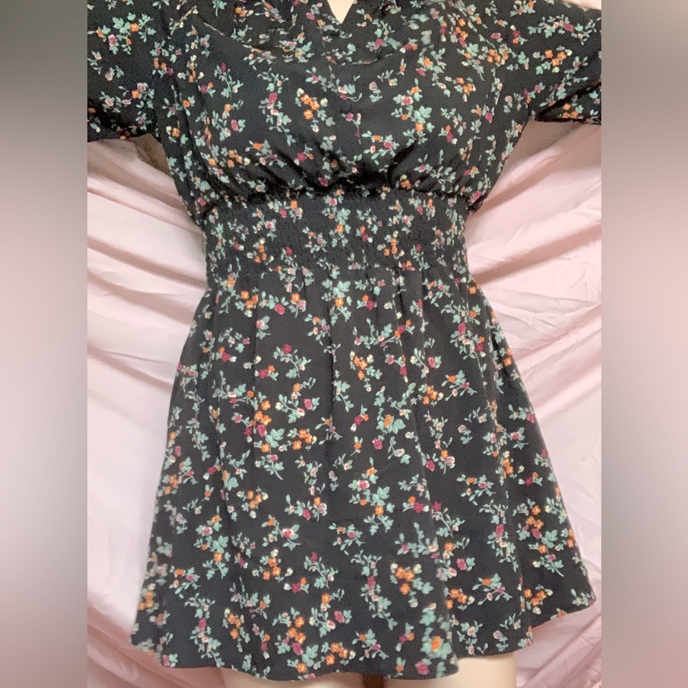Justify LongSleeve Flowy Floral Dress